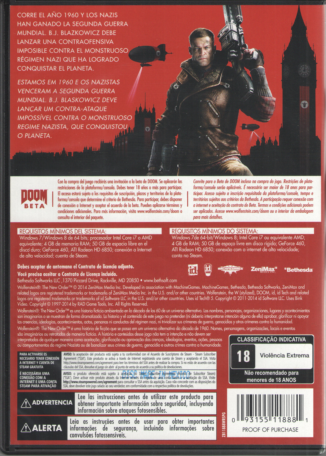Wolfenstein:The New Order - PC