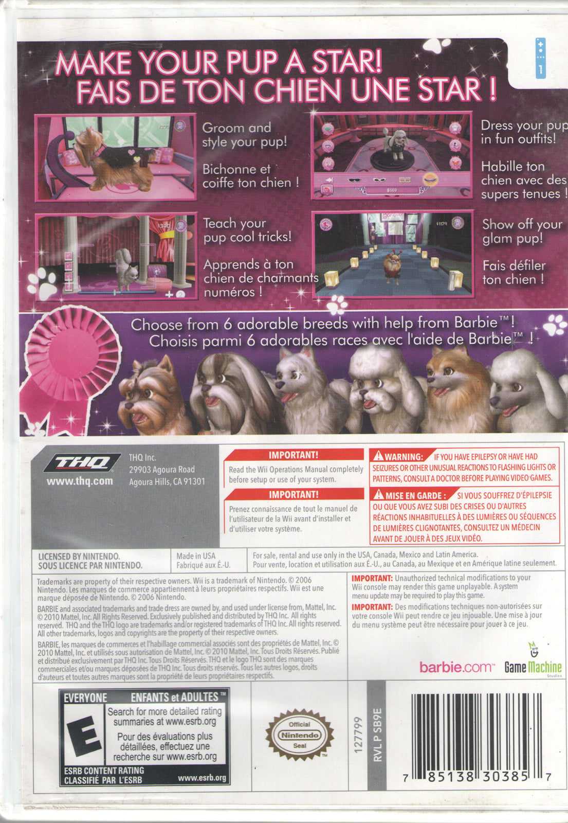 Barbie Groom And Glam Pups