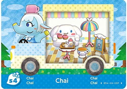 Animal Crossing Amiibo Sanrio Collaboration Pack (6 Cards)