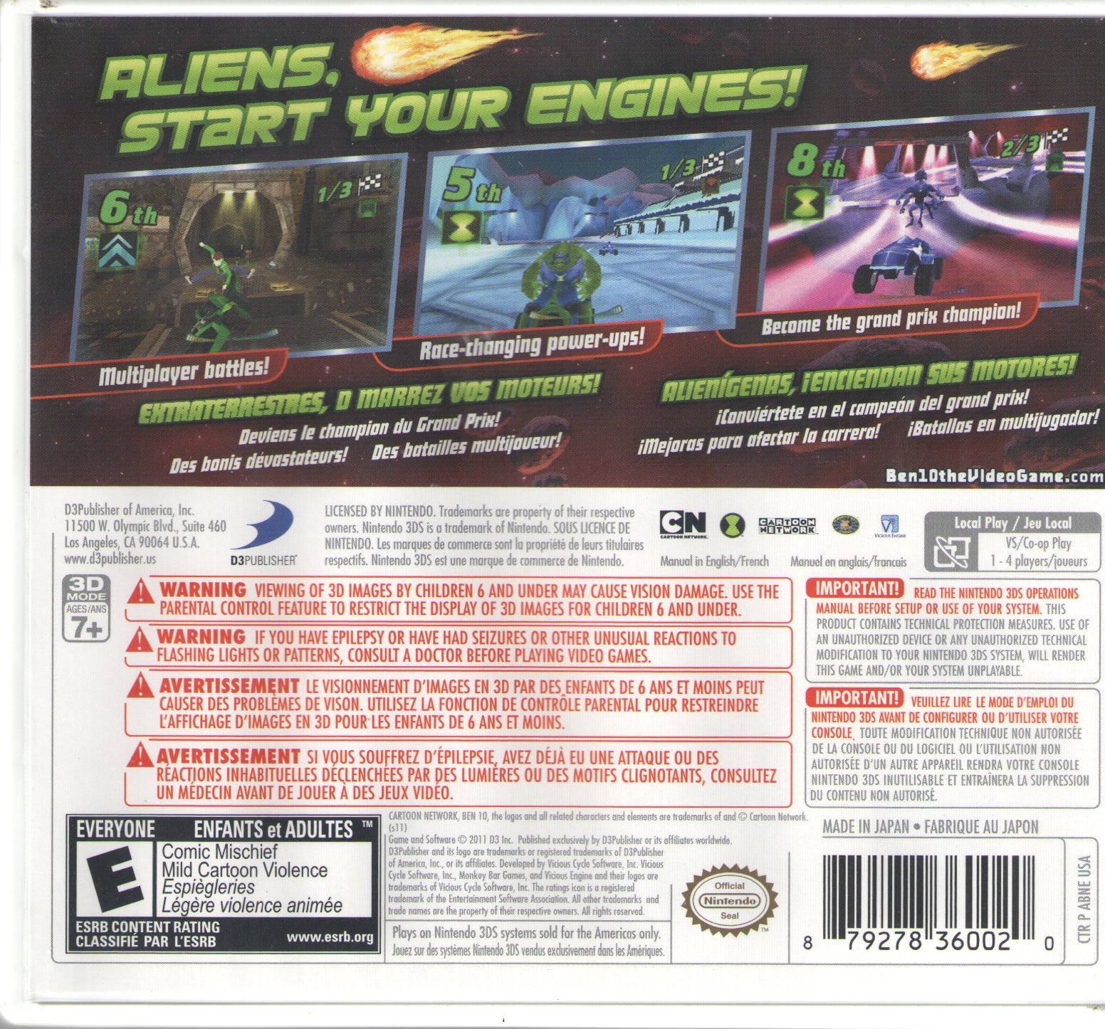 Ben 10 Galactic Racing