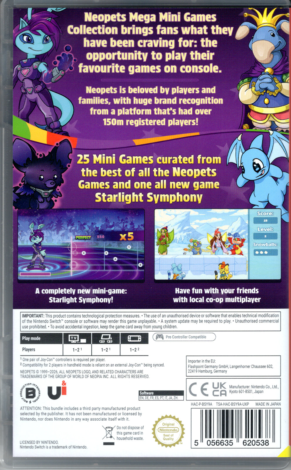 Neopets: Mega Mini Games Collection