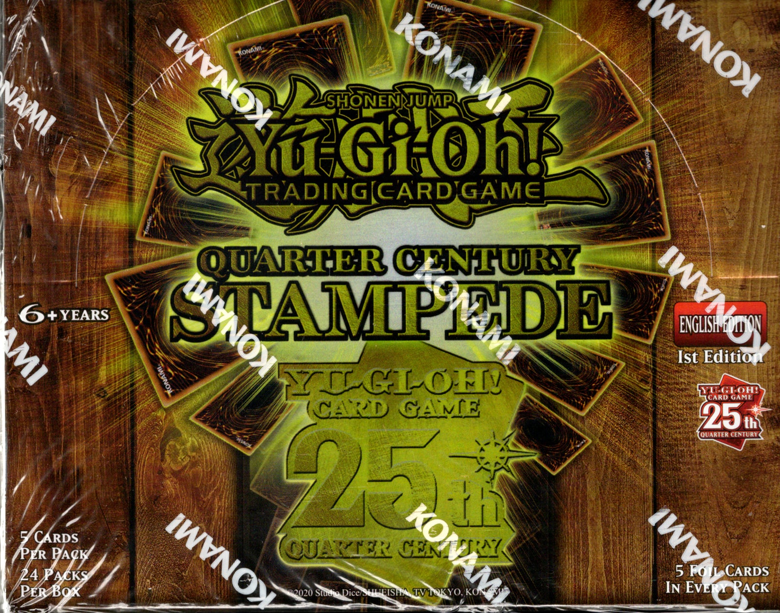 Yu-Gi-Oh! Trading Card Game: Quarter Century Stampede Booster Box