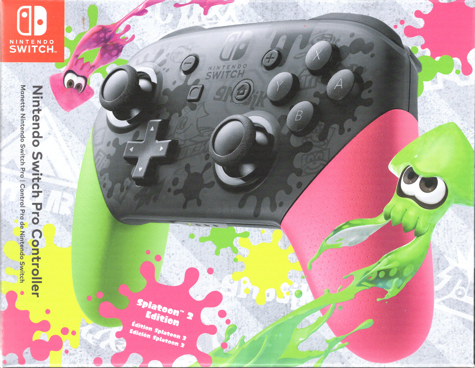 Official Pro Controller Splatoon 2 Edition